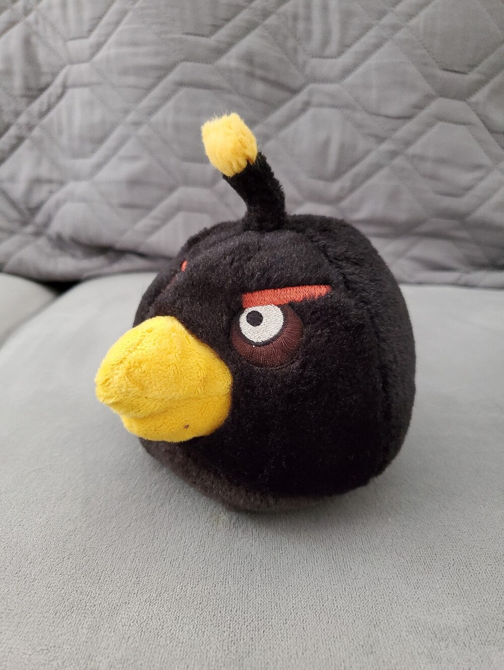 Angry Birds Small Black Bomb Bird Plush Toy
